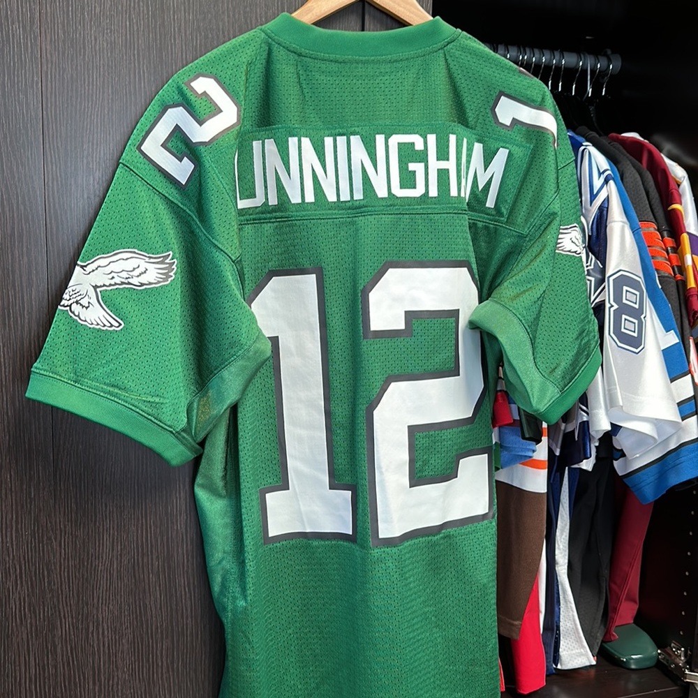 Randall Cunningham Philadelphia Eagles Mitchell & Ness 1992 Authentic NFL Jersey - Picture 8 of 10